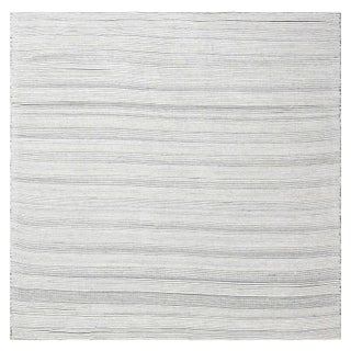 Contemporary Bauer Collection Minimalist Handmade Wool Rug by Doris Leslie Blau For Sale