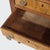 Early 19th Century Early 19th Century Sheraton Tiger Maple & Cherry 2-Drawer Sewing Table With Sandwich Glass Knobs For Sale - Image 5 of 12
