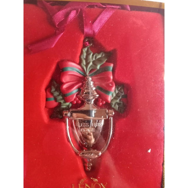 1980s 1980s Lenox Ornaments - Set of 2 For Sale - Image 5 of 6