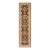Boho Chic Ziegler 1990's Brown/Tan Wool Runner Rug- 2'6'' X 9'8'' For Sale