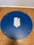 Wood Jotex, Portello Style Lacquered MDF Tiered Side Table in Blue & Orange — Space Age Pop Style For Sale - Image 7 of 9