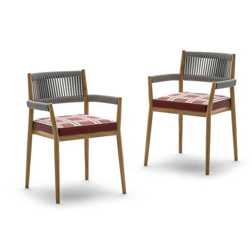 Dine Out Outside Chairs by Rodolfo Dordoni for Cassina, Set of 4 For Sale - Image 3 of 9