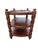 1990s 1990s Thomasville British Gentry End Table Burlwood Top End Table 3 Tier Barley Twist For Sale - Image 5 of 11