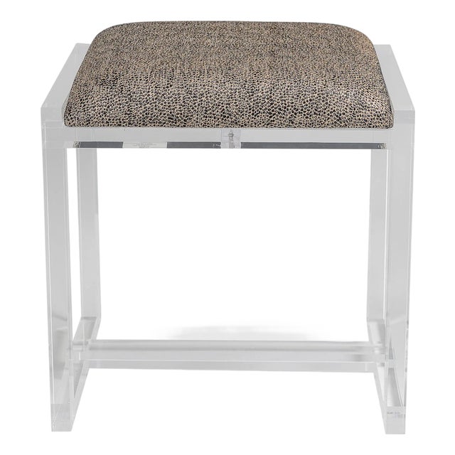 Glencoe Roxanne Lucite Bench For Sale