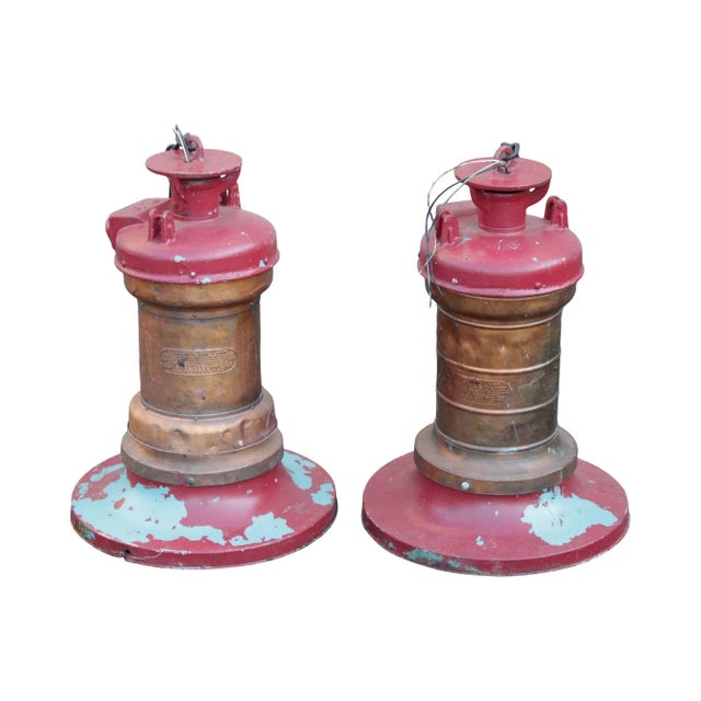 Vintage General Electric Luminous Arc Lamp Street Lights (B) - A Pair For Sale - Image 13 of 13