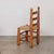 1950s 1950s French Wood and Woven Chairs Attributed to Charles Dudouyt, Set of 4 For Sale - Image 5 of 11