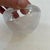 Kosta Boda White and Transparent Swirl Blown Glass Bowl/ Catchall For Sale In Miami - Image 6 of 9