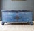 Rustic Blue Painted Cedar Blanket Chest Trunk With Empire C Curved Feet For Sale - Image 16 of 17
