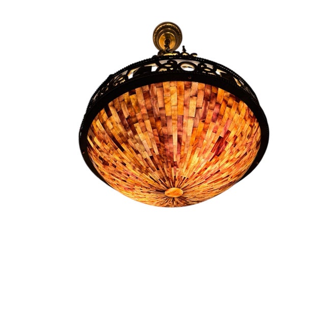 Late 20th Century Maitland Smith Empire Chandelier For Sale - Image 10 of 12