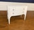 White White Serpentine Two Drawer Accent Chest For Sale - Image 8 of 15