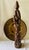 African 1900s African Carved Wood Totem Caryatid Sculpture For Sale - Image 3 of 6