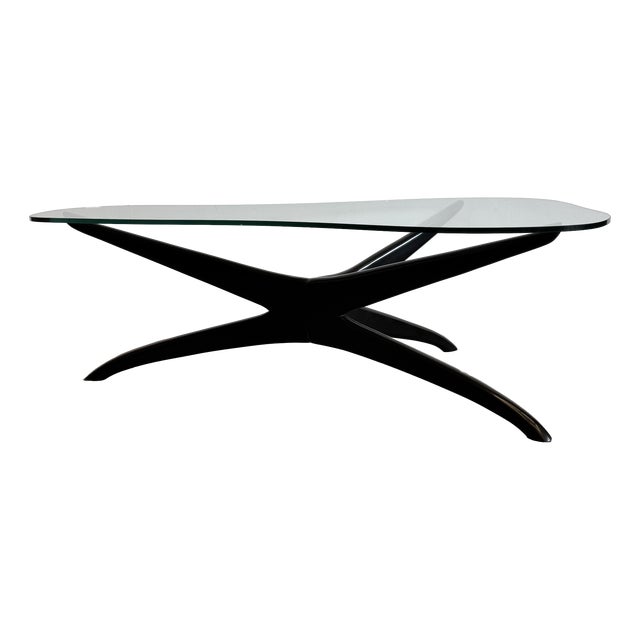 Coffee Table in the style of W. Kagan, 1950s For Sale
