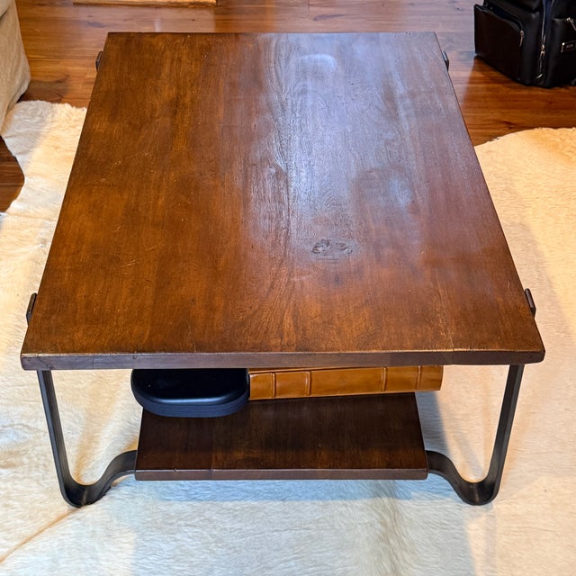 Sarreid Leonard Lodge Cocktail Table For Sale - Image 4 of 6