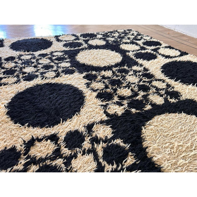 Geometry 1 Rug by Verner Panton for Unika Vaev, 1960 For Sale - Image 3 of 9