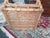 1950s Chippendale Rattan Wing Chair and Ottoman For Sale In Philadelphia - Image 6 of 13