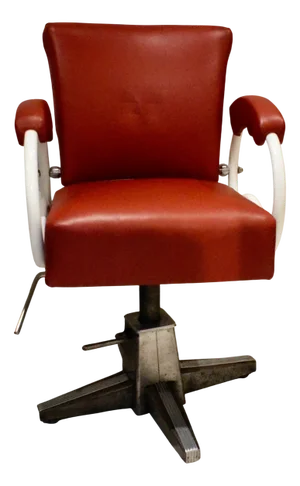 Vintage Art Deco Barbers Chair, 1930s