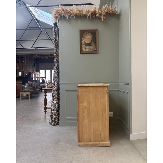 Parisian Pine Sideboard, 1940s For Sale - Image 8 of 16