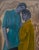"Soulmates in Every Step", Oil on Canvas Painting by Olayinka Salami For Sale