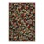 Captivating Colorful With Jewel Tones Antique American Crazy Quilt Pattern Hooked Rug For Sale