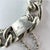 Antique Swedish 1900's Silver Curb Chain Bracelet With Troll Ball Charm - Memory Bracelet For Sale - Image 4 of 5