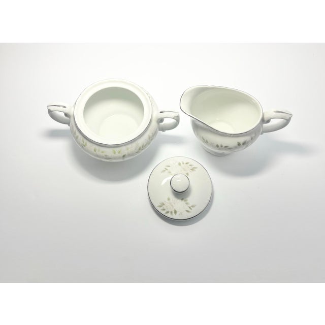 1980s 1980s Sheffield “Classic, 501” 8-Piece Bone China Dinnerware Serving Hostess Set For Sale - Image 5 of 12