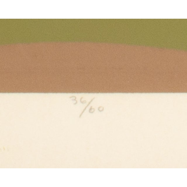 “Morning Glory” Abstract Serigraph Print by Garry C. Kaulitz For Sale In Indianapolis - Image 6 of 9