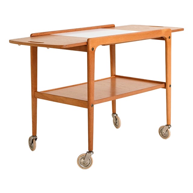 Thea Trolley by Yngve Ekström for Swedese, 1950s For Sale