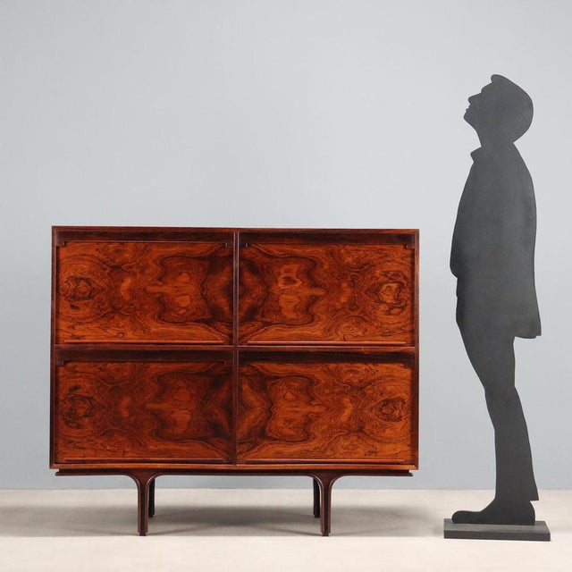 Vintage Highboard by Gianfranco Frattini for Bernini, 1960s For Sale - Image 3 of 16