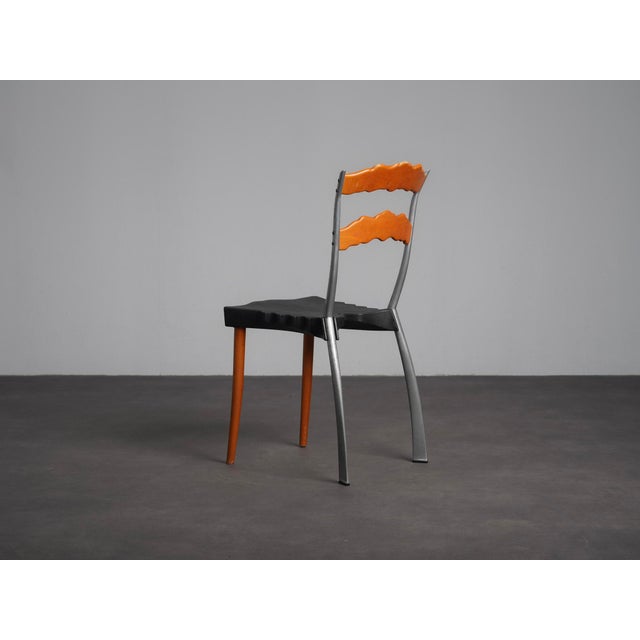 Metal Sedlak Dining Chairs by Bořek Šípek for Vitra, Switzerland, 1992, Set of 3 For Sale - Image 7 of 13