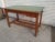 Brown Vintage Adjustable Top Oak Drafting Table For Sale - Image 8 of 10