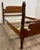 Duncan Phyfe Vintage Full Size Duncan Phyfe Style Traditional Low Poster Bed For Sale - Image 4 of 11