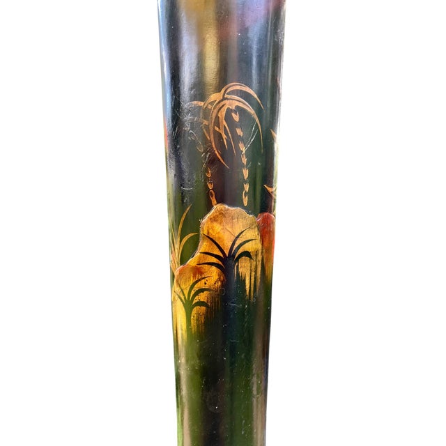 Antique Chinese Export Chinoiserie Floor Lamp for the English Market For Sale - Image 18 of 18
