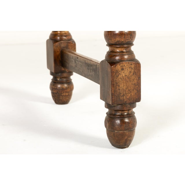 19th Century French Walnut Drapers Table For Sale - Image 4 of 10