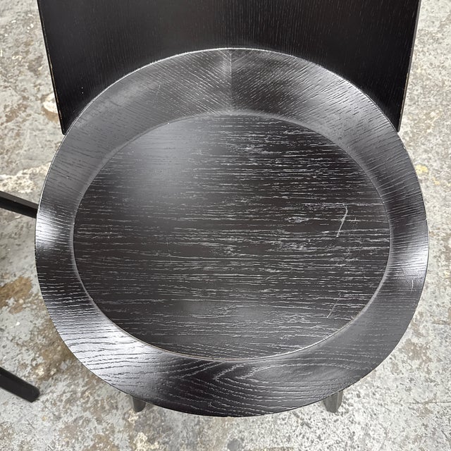 Black Stefan Diez for E15 Ch04 Houdini Side Chairs, Pair For Sale - Image 8 of 12