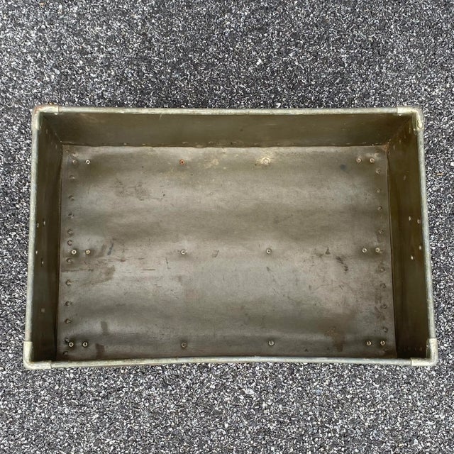 Vintage Industrial Kennett Materials Handling Receptacle Bin For Sale - Image 11 of 13