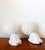 Ceramic Art Deco Wall Sconces in Porcelain and Opaline, 1950s, Set of 2 For Sale - Image 7 of 11