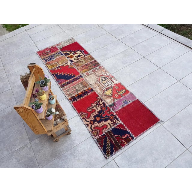 1960s Ethnic Vintage Anatolian Carpet For Sale - Image 5 of 10