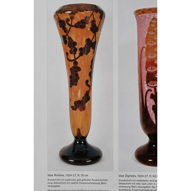 French Art Deco Night Lamp by Schneider Le Verre Francais - Cameo Glass 1925 France For Sale - Image 15 of 15