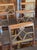 Wood Set of Northern European Walnut and Brass Dining Chairs For Sale - Image 7 of 9