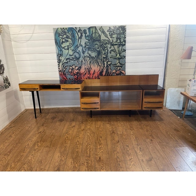 Vintage Modular Set with Closet by Mojmir Pozar, 1960, Set of 2 For Sale - Image 14 of 17