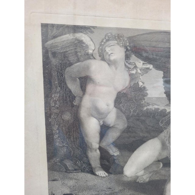 G Longhi, Il Genio De La Musica: Cupido, Engraving, 19th Century, Framed For Sale - Image 6 of 18