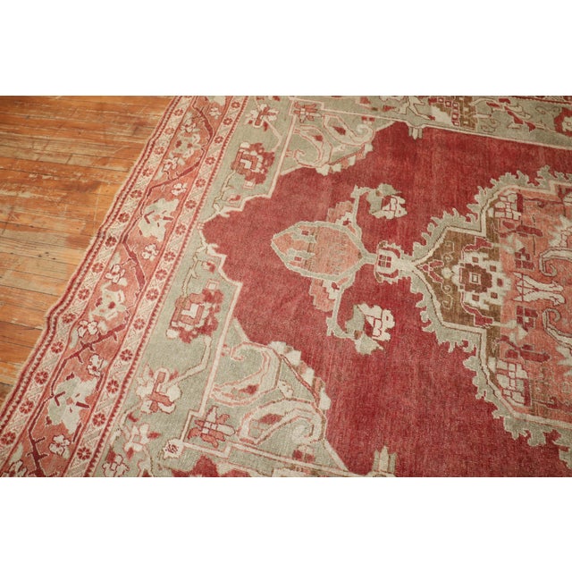 Antique Zabihi Collection Turkish Rug - 7'7" x 11'6" For Sale - Image 10 of 10