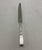 English 1980s Silver Plated Dinner Knife, Leighton For Sale - Image 3 of 17