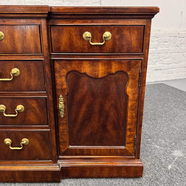 Thomasville Thomasville Mahogany Collection Chippendale Style Long Dresser For Sale - Image 4 of 15