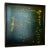 1990's "Lily Pond" Oil on Board in Walnut Artist Frame For Sale
