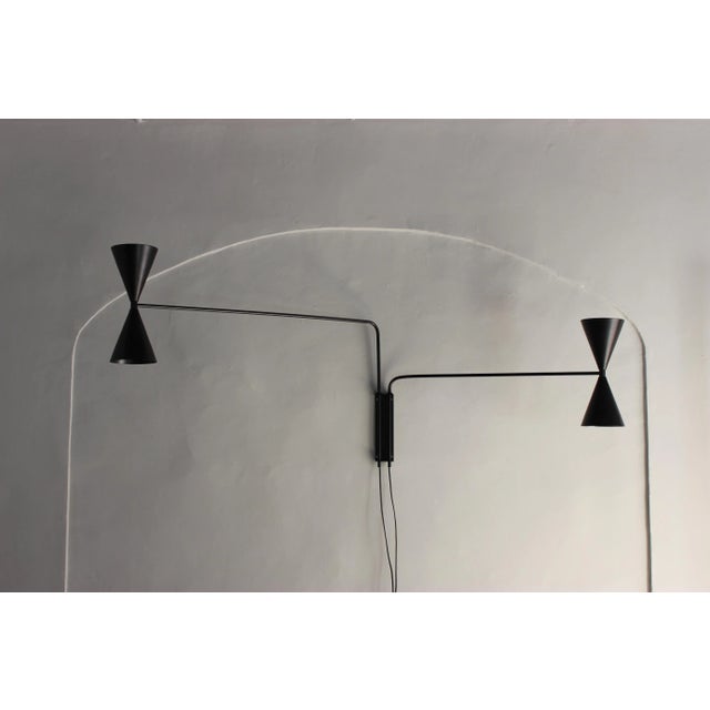Bat Light with 2 Arms by Juanma Lizana For Sale - Image 6 of 16