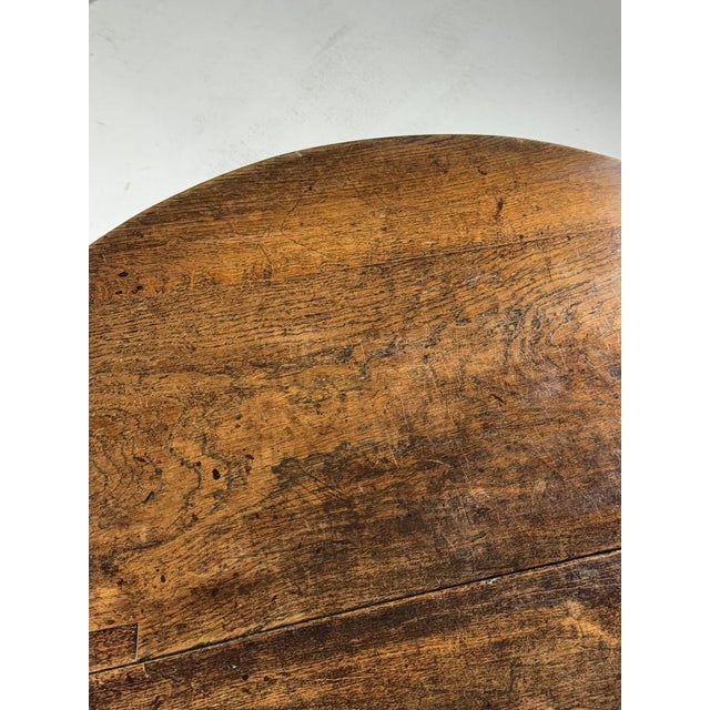 English Gateleg Table in Oak For Sale - Image 6 of 18