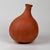 Ceramic Vintage Unique Incised Hand Formed Pottery Vase in Shape of Bud For Sale - Image 7 of 7