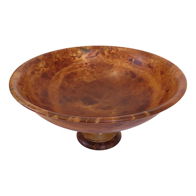 Alabaster Pedestal Bowl For Sale