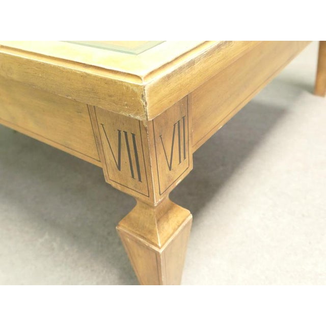 French 7 O'Clock Style Coffee Table, 1960s For Sale - Image 6 of 9